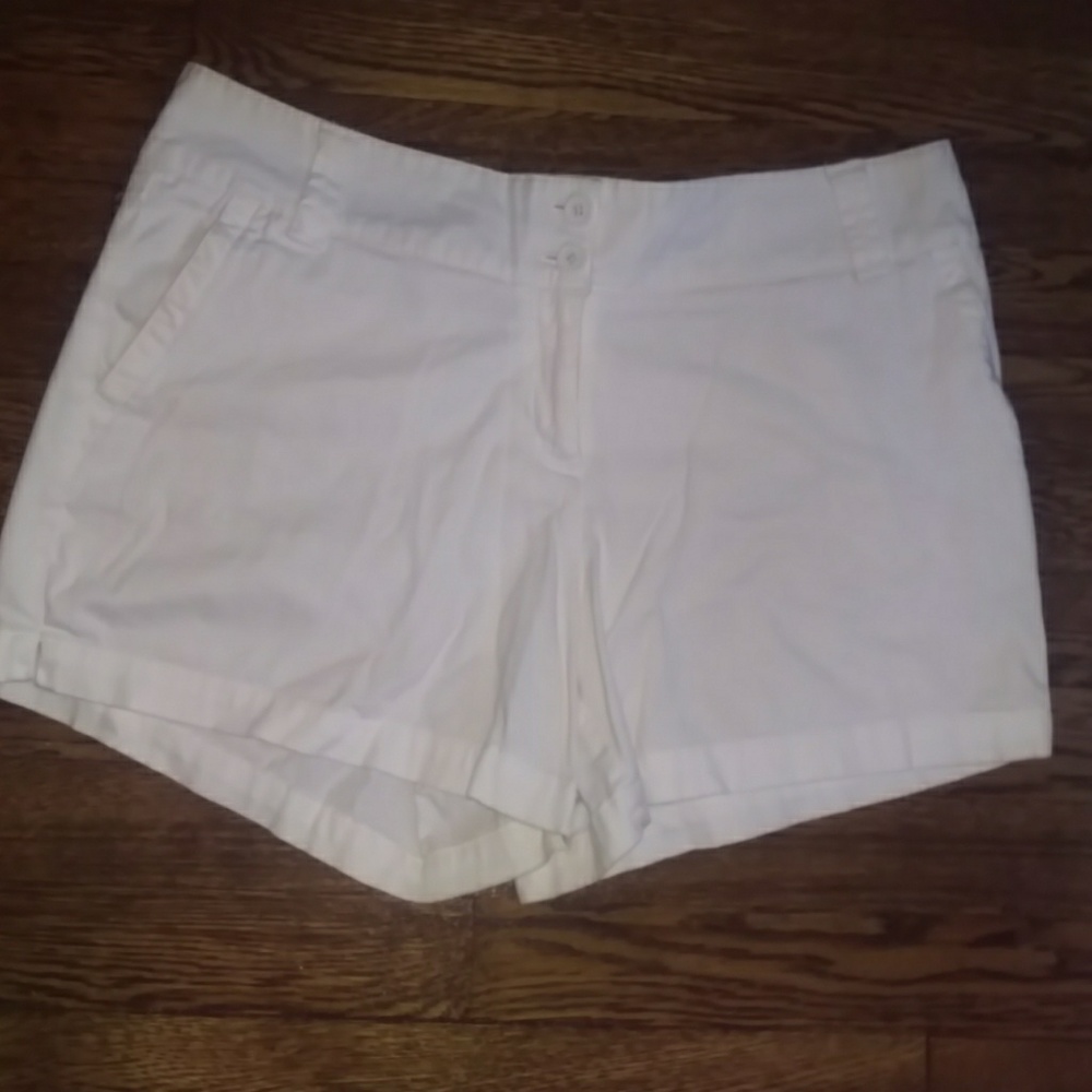 White shorts